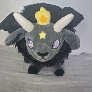 Squishable Mini Baphomet Plush 7 Inch Black Grey Stuffed Animal 2021 Flame Crown